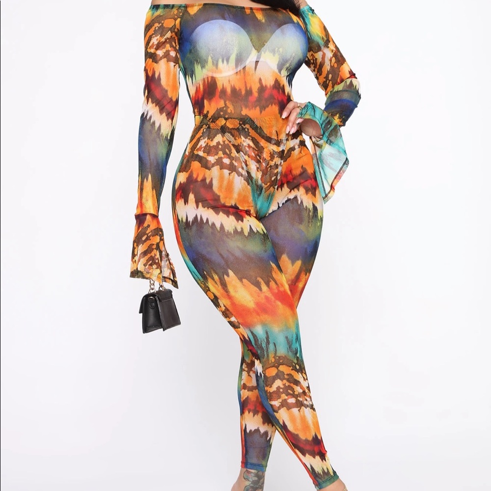 Tie Dying Without You Mesh Set